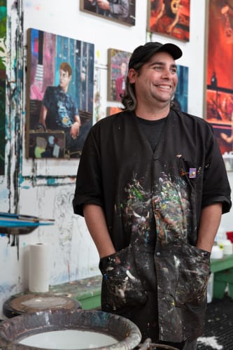 Portrait of Hernan Bas, 2020 Photographer : © 2020 Silvia Ros