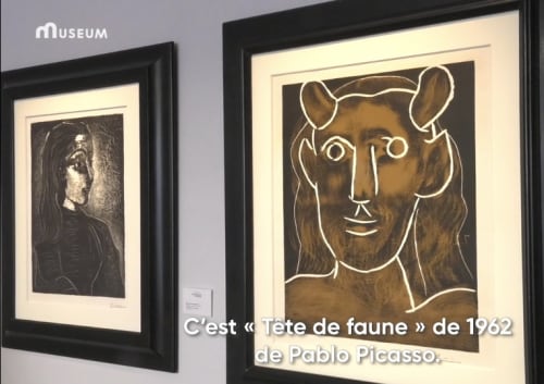‘Tête de faune’ on MuseumTV, Art Paris 2020