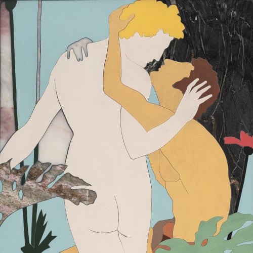 Laurent Pernot, It's All Between Us, 2022 (detail). Photo: Mike Derez. Courtesy of the artist and Galerie Marguo