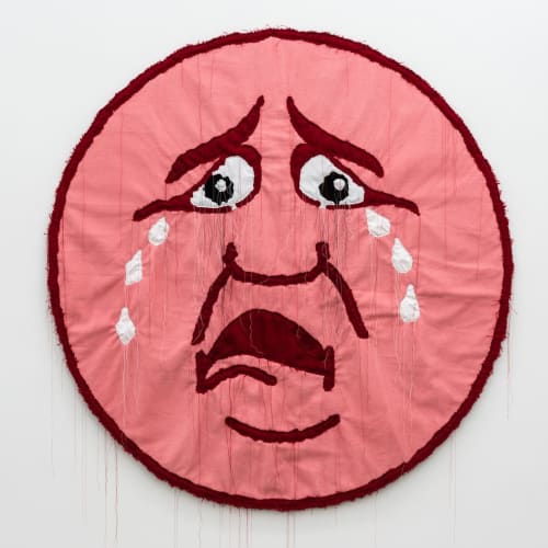 Amanda Ross-Ho, Untitled Crisis Actor (Restless unsettled Cries inconsolably), 2018