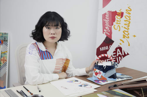 Ziping Wang Artycapucines bag. © Ziping Wang. Courtesy of the artist and Louis Vuitton.