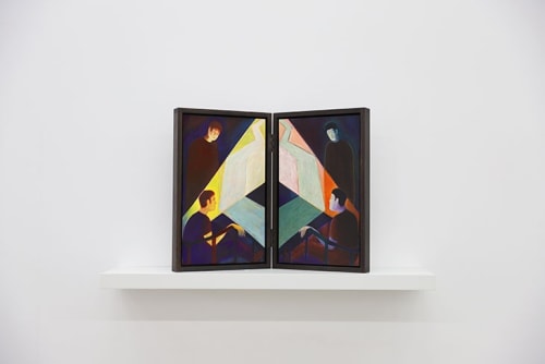 Damien H. Ding, Path (Diptych), Day Before Tomorrow, Photo © Borislav Utjesinovic