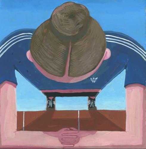 ArtMazeMag | Rebecca Ness: If I work with a fire under my ass thats when the paintings gets the most...