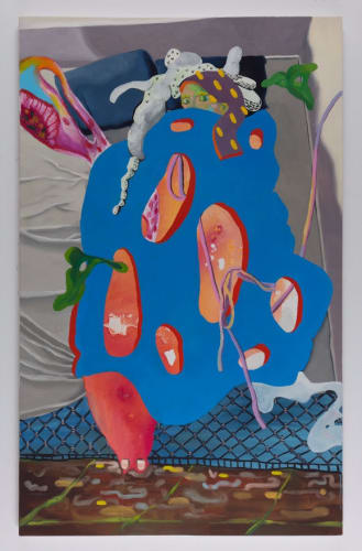 A painting by Wang Ziping. Courtesy of J. Yuan & Associates LLC.