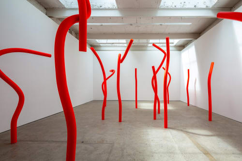 MARK HANDFORTH - A SCARLET FOREST - THE MODERN INSTITUTE, GLASGOW, UK