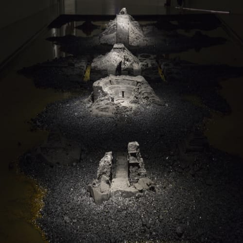 ANNE & PATRICK POIRIER - FUTURUINS. IL CORPO E LA PIETRA - PALAZZO FORTUNY - VENISE, ITALIE