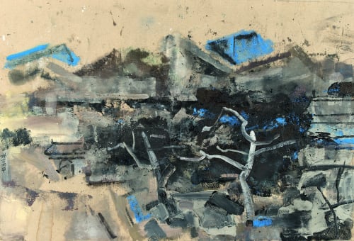 王劼音,幽居(一),2017 , 布面炳烯,130 x 190cm