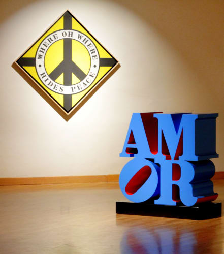 © Galleria d'Arte Maggiore g.a.m. | "Robert Indiana. One through Zero", Bologna 2016