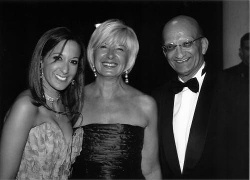 Alessia, Roberta et Franco Calarota