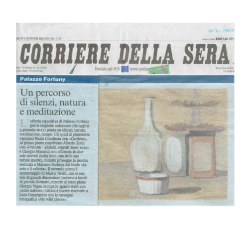 A path of silence, nature and meditation , Fortuny Palace