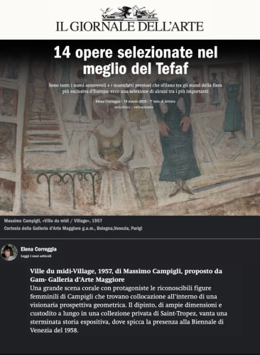 14 Opere Selezionate nel Meglio del TEFAF, Sono tanti i nomi autorevoli e i manufatti preziosi che sfilano tra gli...