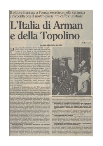 Arman and Topolino's Italy