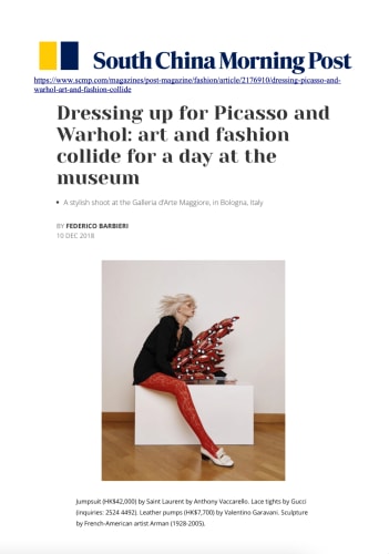 Se mettre sur son trente-et-un pour Picasso et Warhol : l’art et la mode se rencontrent le temps d’une journée...