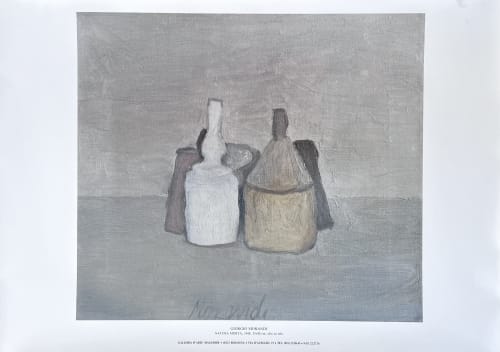 Giorgio Morandi, Natura morta, 1948, poster
