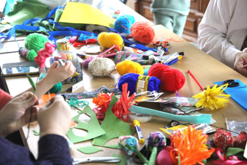 «Супрематический человек», Мастер-класс Дмитрия Цветкова для детей и взрослых