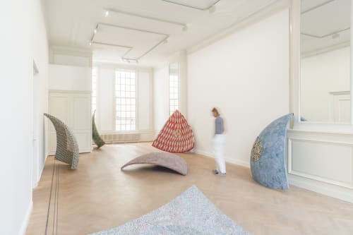 Elias Sime, Tightrope: Concave Triangles