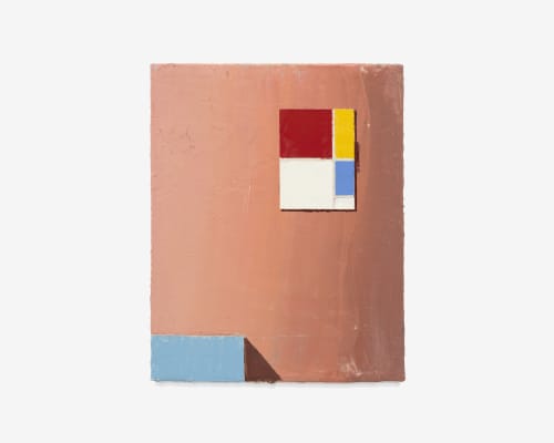Matthias Weischer, "Van Doesburg (2)", 2021. Oil on canvas, 50 x 40 cm | 19 3/4 x 15 3/4 in | Photo: WALTER.STUDIOS