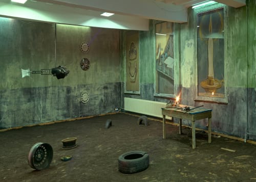 Installation view | Opaque Spirits | Marres, Maastricht (NL), 2024 | Photo by Gert Jan van Rooij