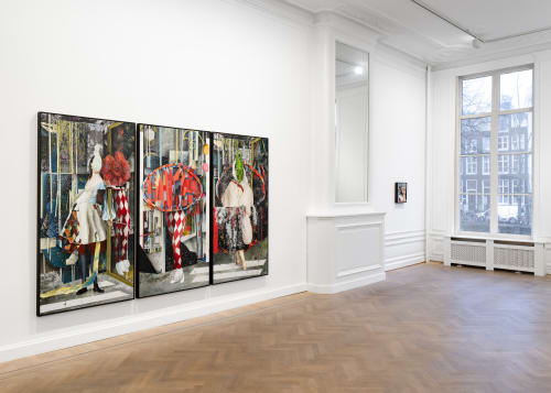 Installation view | Tjebbe Beekman | Glitch | GRIMM, Amsterdam (NL)