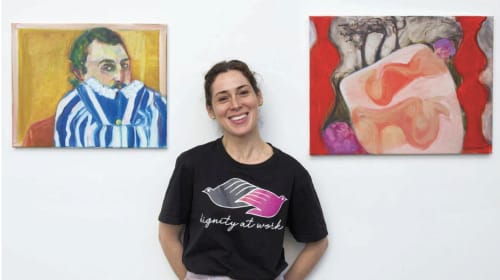 ‘One day, I wanted to make something’: why Rosalind Nashashibi swapped her camera for canvas