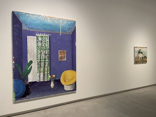 Matthias Weischer's 'Bühne (Stage)' @ Drents Museum, Assen, The Netherlands