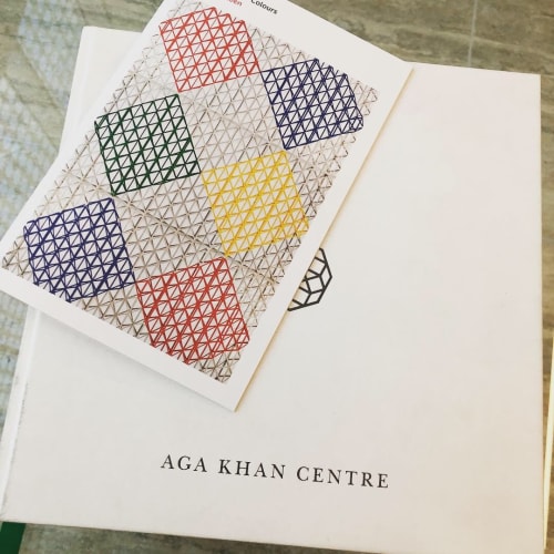 Rhapsody in Four Colours, A major permanent installation by Rasheed Araeen at the Aga Khan Centre, London