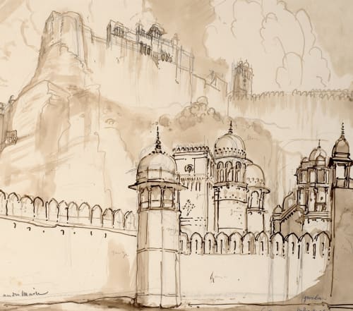 Andre Maire, Gwalior Fort, c.1932