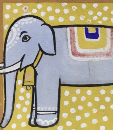 Jamini Roy, Painted Elephant