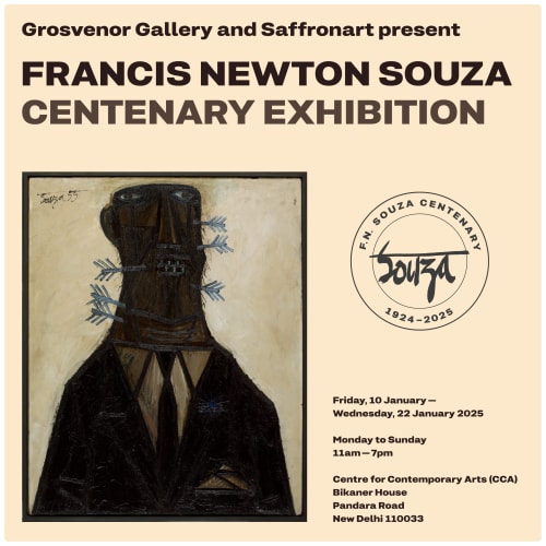 Francis Newton Souza, Centenary Exhibition , Bikaner House, New Delhi