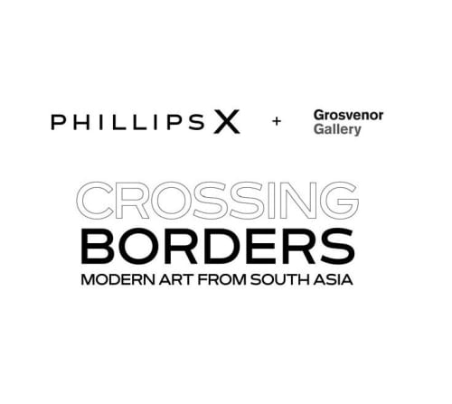 Crossing Borders: Modern Art from South Asia, PhillipsX and Grosvenor Gallery