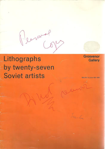 Lithographs by Twenty-Seven Soviet artists