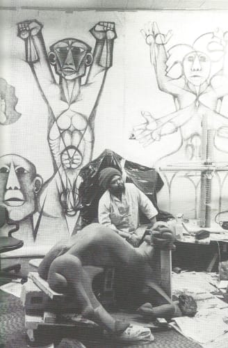 Dumile retrospective at Frieze New York