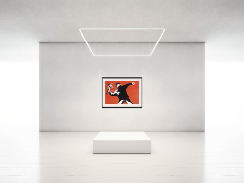 Banksy Love is in the air about