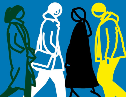 Julian Opie style and technique