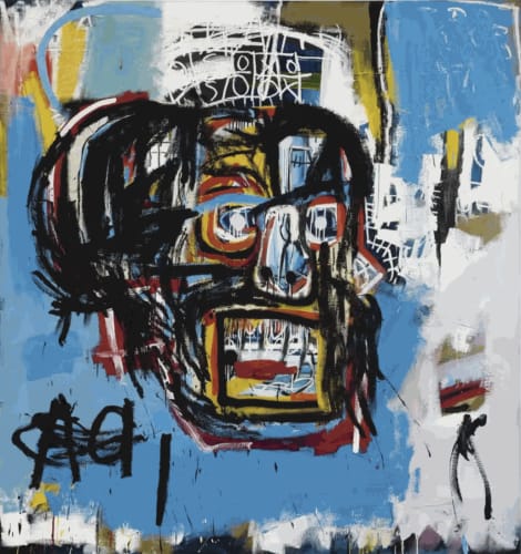 Which celebrities collect basquiat