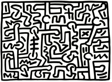 Keith Haring and Sumi Ink: East Meets Expression