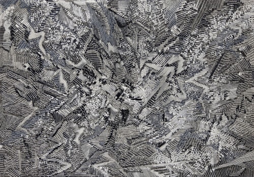 Marcin Dudek, Heysel VII, 2021, Acrylic paint, medical tape, uv varnish on wood, 21 x 30 cm, 8 1/4 x 11 3/4 in