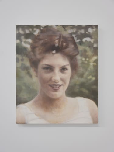 TR Ericsson, Sue (RL-5912 OHIO 1964), 2022, Oil on linen, 61 x 50.8 cm, 24 x 20 in