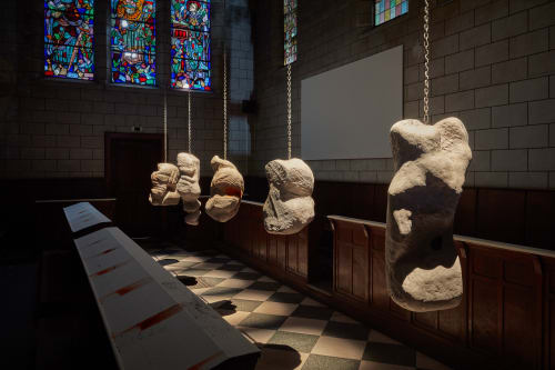 Marcin Dudek, "Corps de Ballet", 2023. Installation view "The Group", Kunsthal Extra City, Antwerp, 2023.