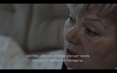 Andrea Éva Győri, "Mom Makes the Bed", 2017, HD Video, 7 minutes, 16.9