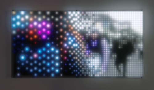 Jim Campbell, "Data Transformation 1," 2017