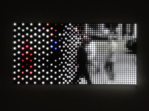 Jim Campbell, "Data Transformation 3," 2017