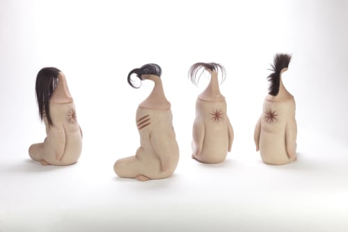 Patricia Piccinini, "Butthole Penguins," 2018