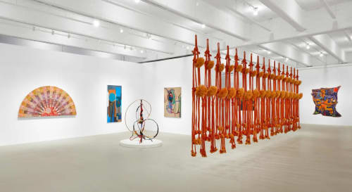 Installation image of Banerjee exhibition