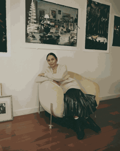 The artist Ming Smith in the bedroom of her home studio in central Harlem.Credit...