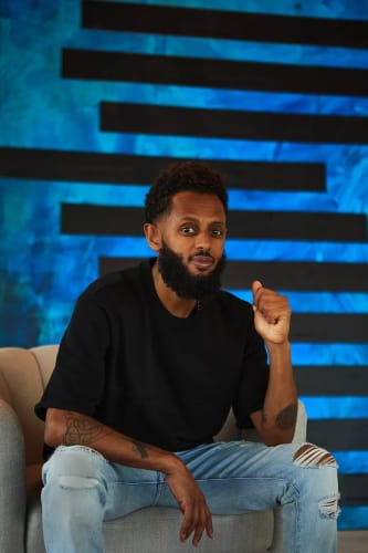 Tariku Shiferaw, 2021. Photograph by Christopher Garcia Valle.