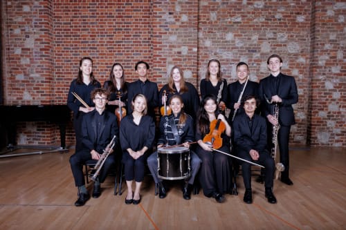 2022 Pit Perfect participants. © Glyndebourne Productions Ltd. Photo: James Bellorini