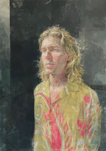 Jeannie Kinsler at The Royal Society of Portrait Painters Annual Exhibition