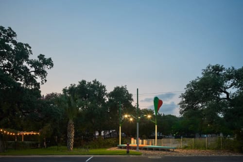 Jessica Stockholder, Save on Select Landscape & Outdoor Lighting: Song to Mind Uncouples, The Contemporary Austin Laguna Gloria | Austin,...