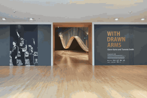Glenn Kaino, With Arms Drawn: Glenn Kaino and Tommie Smith, San José Museum of Art | San José, CA